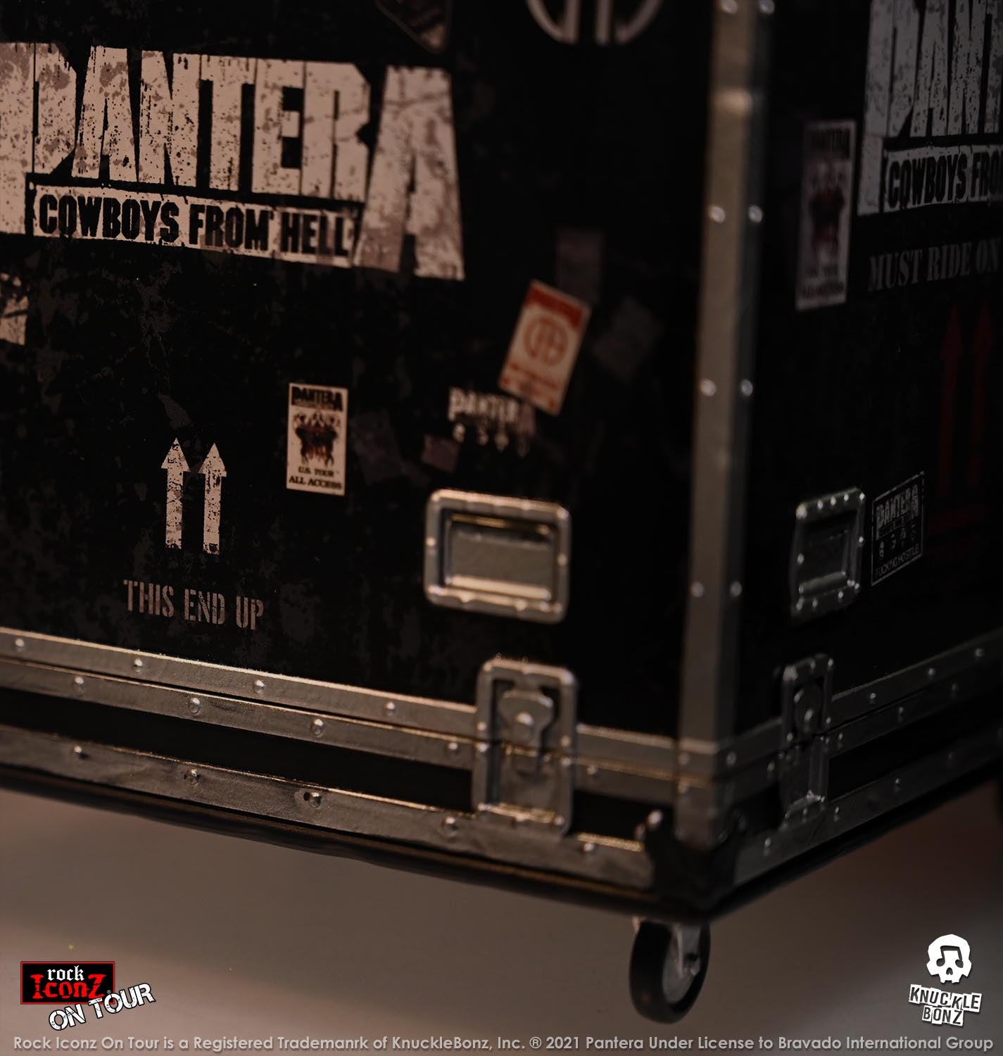 Pantera (Cowboys From Hell) Road Case KnuckleBonz Statue